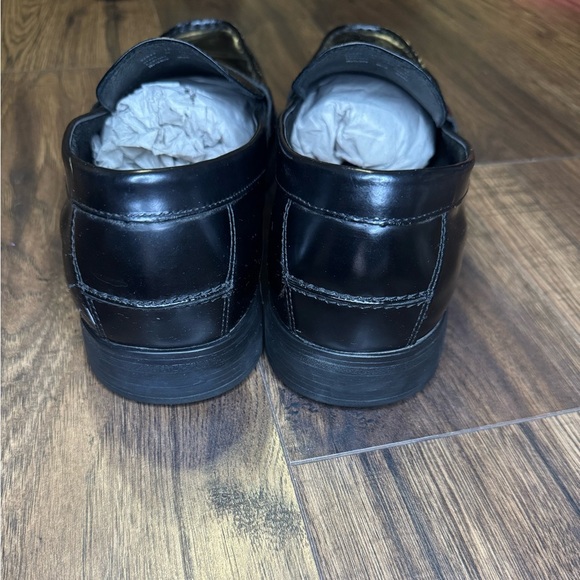 Bostonian Men’s Black Leather Loafers size 11.5 - Picture 4 of 7
